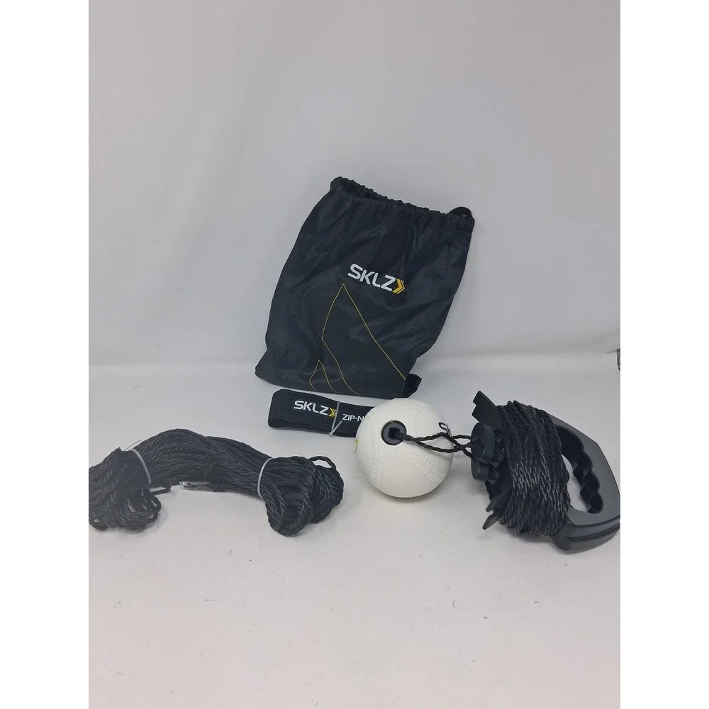 Skilz Zip-N-Hit Pro Multi Pitch Batting Trainer Improve Batting Skills. U